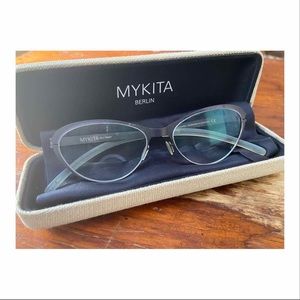 MYKITA No 1 Mimi eyeglasses dark grey oval metal